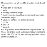 Duo Bridal Slip Package #2