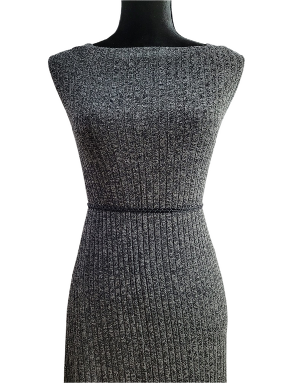 VARIEGATED RIBBED KNIT