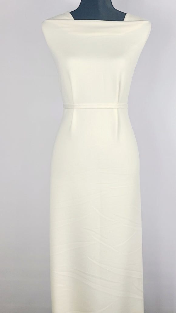 Ivory Crepe Knit