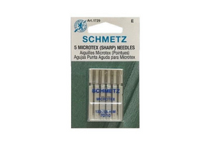 Schmetz Microtex (Sharp) Needles